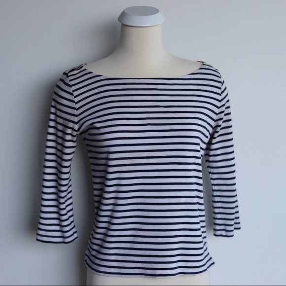 Stripped Boatneck